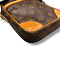 極美品 LOUIS VUITTON ヴィトン ダヌーブ モノグラム ショルダーバッグ PVC レディース