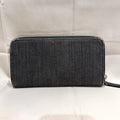 美品 CHANEL シャネル ドーヴィル 長財布 ジッピーウォレット デニム レディース