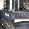 美品 CHANEL シャネル ドーヴィル 長財布 ジッピーウォレット デニム レディース