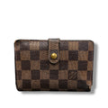 LOUIS VUITTON ヴィトン ダミエ ヴィエノワ 二つ折り 財布 がま口