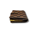 LOUIS VUITTON ヴィトン ダミエ ヴィエノワ 二つ折り 財布 がま口