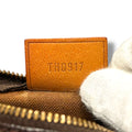 LOUISVUITTON ヴィトン ミニスピーディ モノグラム ハンドバッグ ブラウン ヌメ革