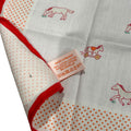 極美品 HERMES エルメス アダダ プチカレ カレ40 ハンカチ