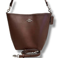 極美品 COACH コーチ 2way トートバッグ ブラウン 大容量 レディース A4収納