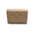 極美品 LOUISVUITTON ヴィトン 折り財布 モノグラム アンプラント ベージュ コンパクト
