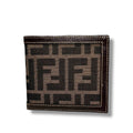 極美品 FENDI フェンディ ズッカ柄 折り財布 お札入れ カードケース