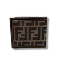 極美品 FENDI フェンディ ズッカ柄 折り財布 お札入れ カードケース