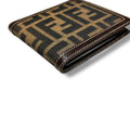 極美品 FENDI フェンディ ズッカ柄 折り財布 お札入れ カードケース