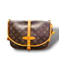 美品 LOUIS VUITTON ヴィトン ソミュール ショルダーバッグ モノグラム