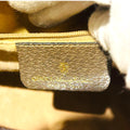 極美品 GUCCI グッチ シェリーライン ハンドバッグ ミニボストン ブラウン