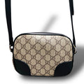 未使用級 GUCCI グッチ ショルダーバッグ シェリーライン ブラック PVC
