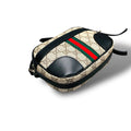 未使用級 GUCCI グッチ ショルダーバッグ シェリーライン ブラック PVC