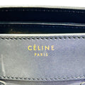 美品 CELINE セリーヌ ラゲージ トートバッグ 大容量 A4収納 ネイビー