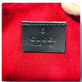 未使用級 GUCCI グッチ ショルダーバッグ シェリーライン ブラック PVC