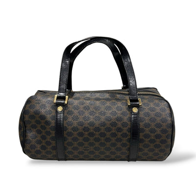 CELINE セリーヌ マカダム柄 ハンドバッグ トリオンフ レディース
