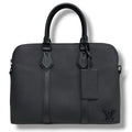 LOUISVUITTON ヴィトン テイクオフ ブリーフケース ビジネスバッグ ２way ブラック メンズ