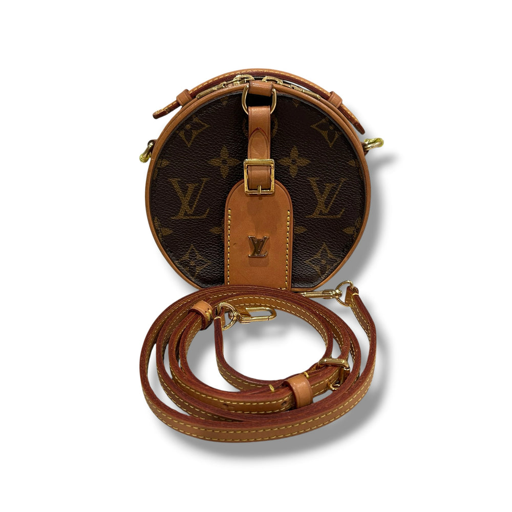 LOUISVUITTON ヴィトン モノグラム ミニ・ボワットシャポー ２way ショルダーバッグ レディース
