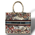 極美品 Christian Dior クリスチャン・ディオール ブックトート ラージ トートバッグ 2021年限定カラー